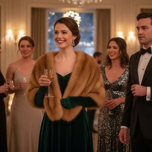 Pristine Mink Stole W.N. Wells & Sons Toronto 1960s Canadian Collector Luxury